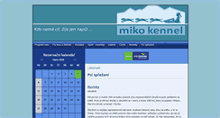 Desktop Screenshot of mikokennel.cz
